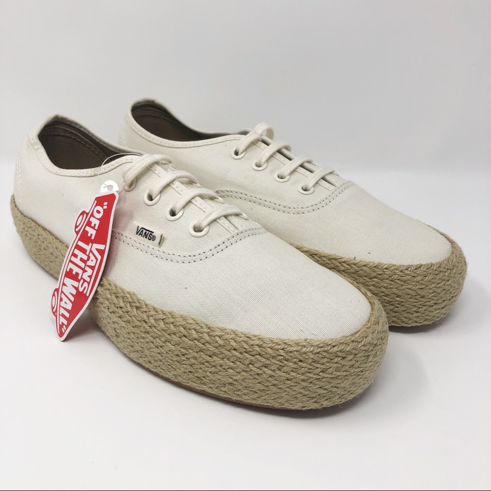 New Vans Authentic Platform Trainers